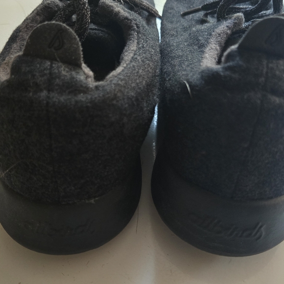 ALLBIRDS Woolrunners Black Womans WOOL Shoes 9 - Picture 4 of 5